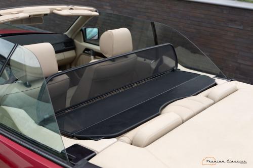 Mercedes E200 Cabrio A124 | 48.000KM | Manual | Imperial Red | Heated Seats
