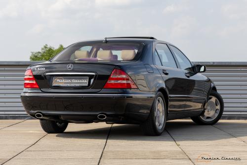 Mercedes S600L W220 | 40.000KM | 1st Paint | New Condition | Full Documentation | A1 Condition