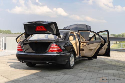 Mercedes S600L W220 | 40.000KM | 1st Paint | New Condition | Full Documentation | A1 Condition